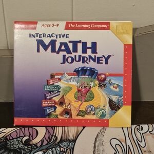 Retro PC game * Math Journey * Learning Company ages 5-9
